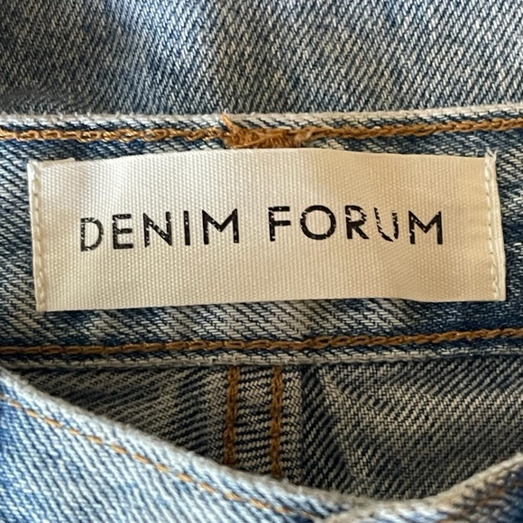 Denim Forum High Rise Light Blue Jeans - Picture 13 of 16